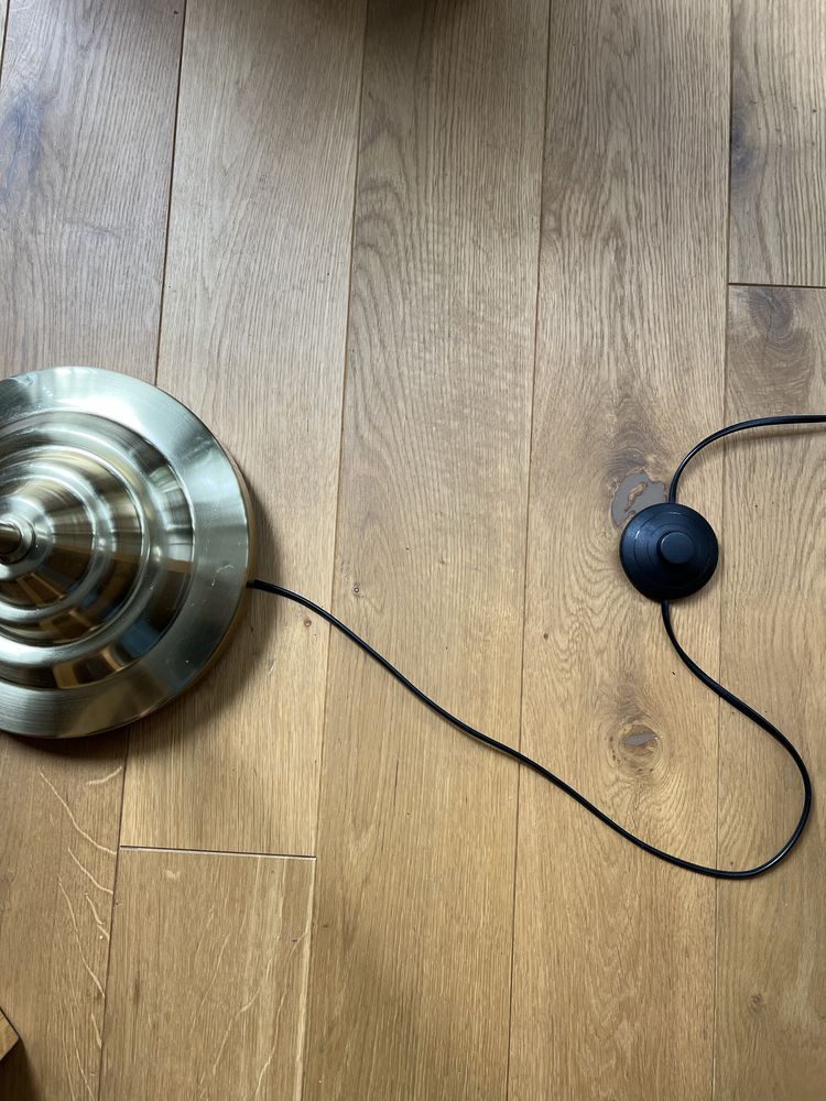 Lampa podłogowa Ikea Barometer złota