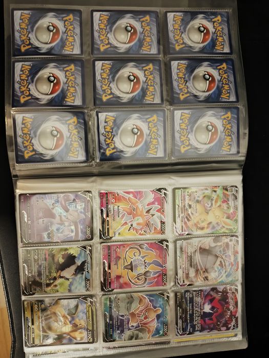 Várias cartas de Pokémon Ex, Vs, promos