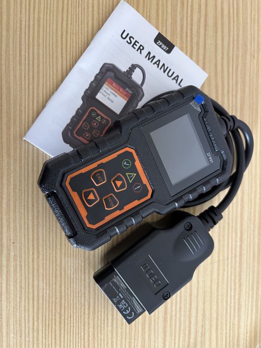 Leitor de Códigos OBD2 ZF997 – Scanner de Diagnóstico Automóvel