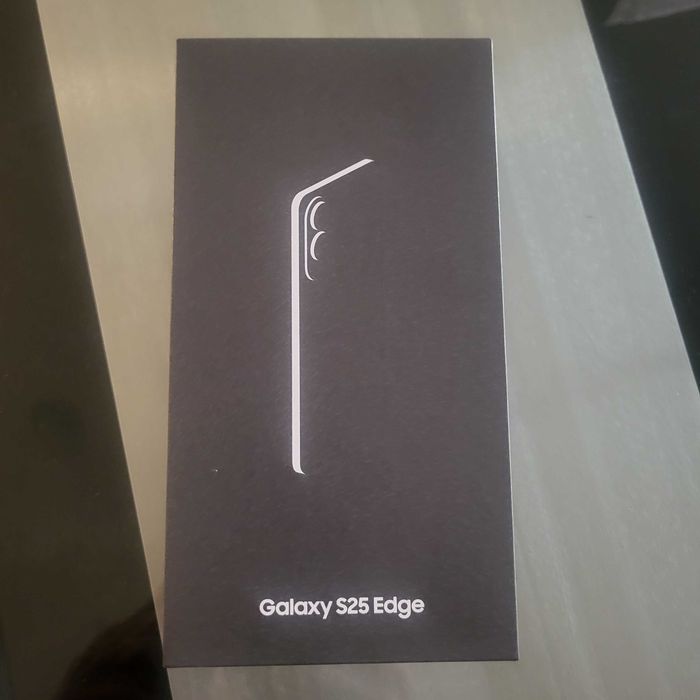 S25 Edge Preto NOVO + Case