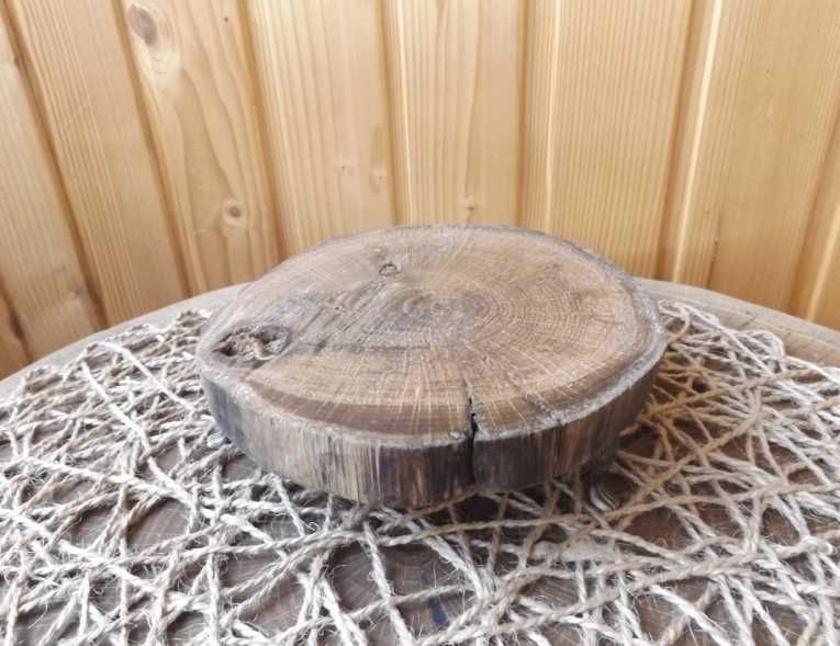 Підставка з дерева під декор "Ретро" Ручна робота.