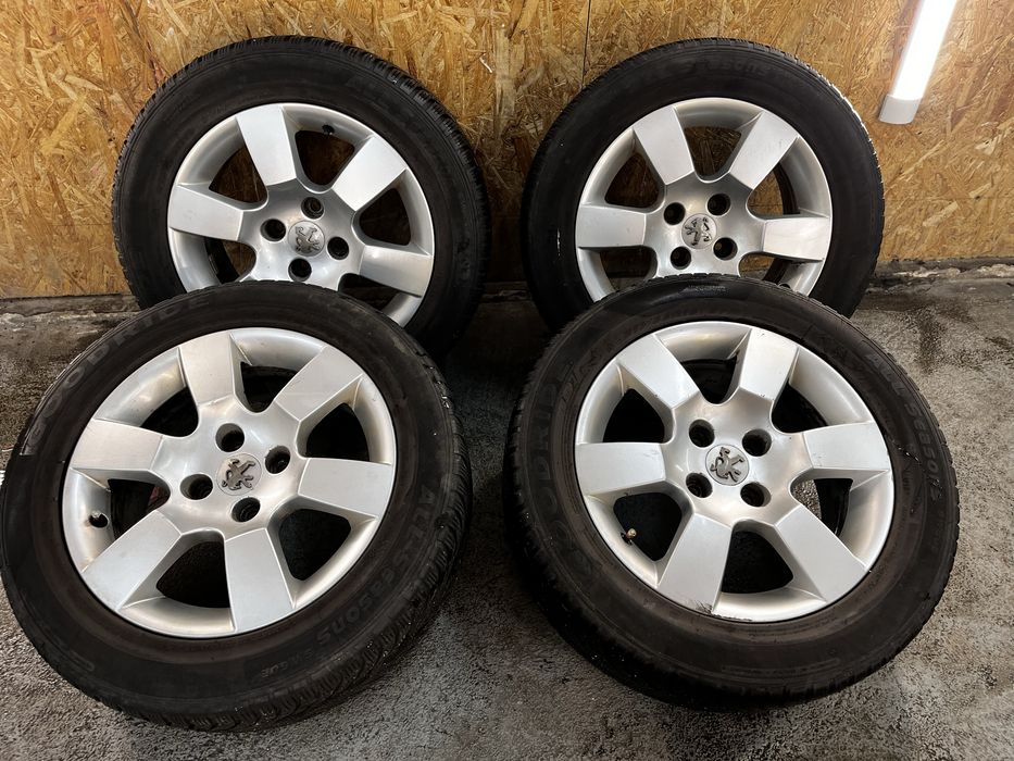 Alufegi Peugeot 308 215/55/R16 4x108 Opony Zimowe