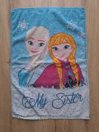 Kraina Lodu Disney Anna Elsa ręcznik 40 x 56 cm przedszkole miękki