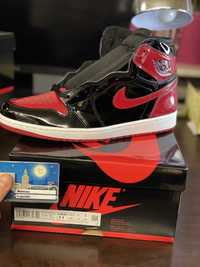 Air Jordan 1 High Patent Bred r. 45