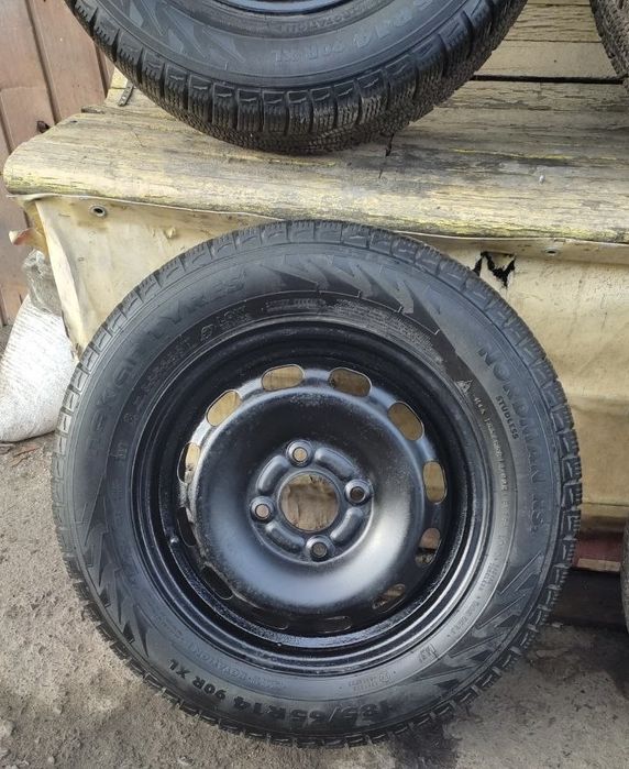 Колеса R14 на Ford Fiesta, гума зимова Nokian 185/65