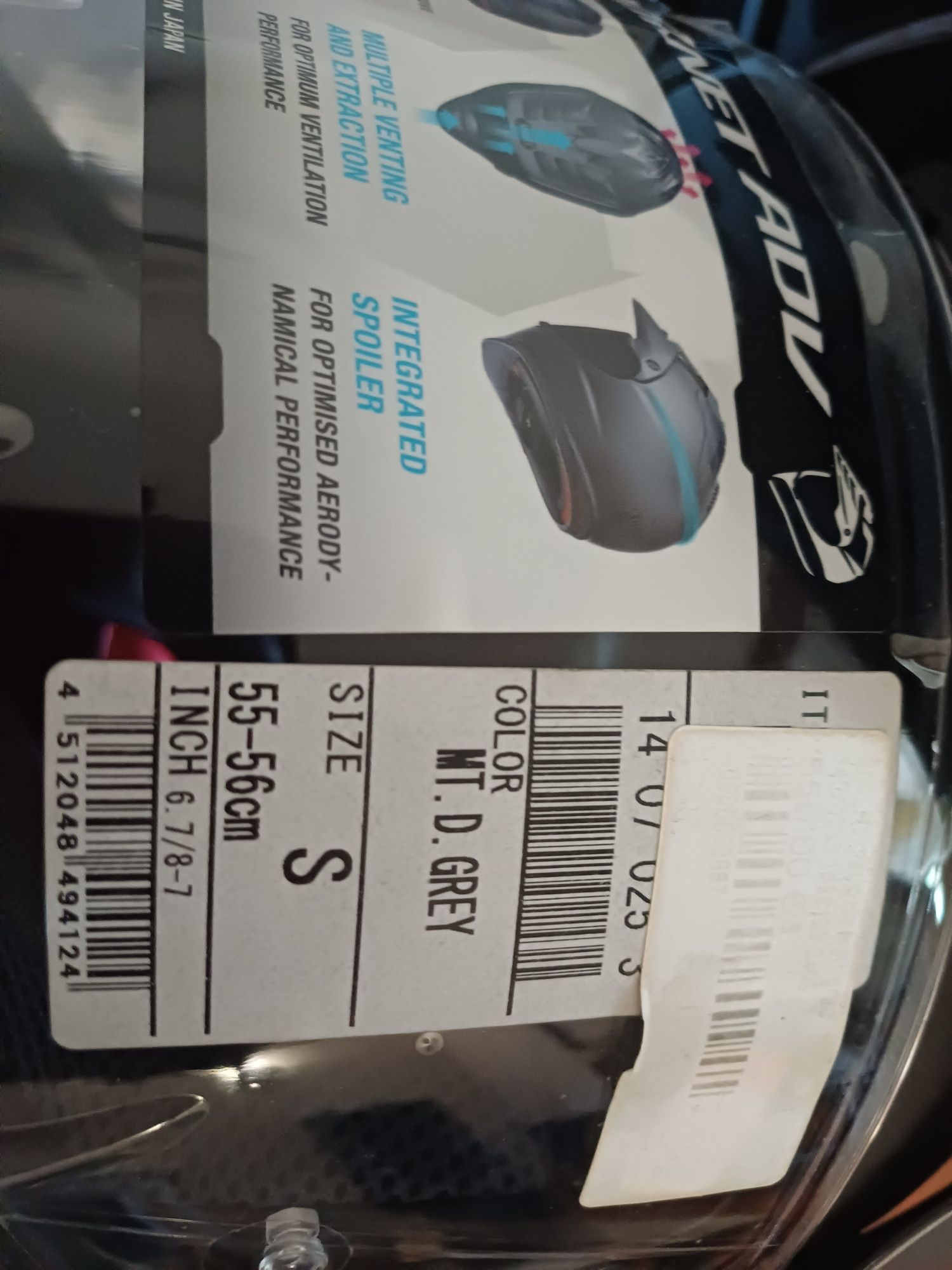 capacete Shoei Hornet ADV novo, nunca usado