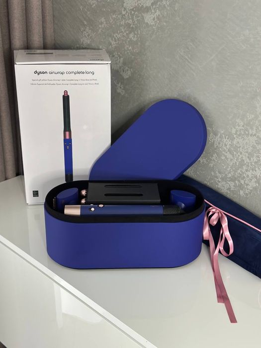 Стайлер Dyson Airwrap HS05 Long Special Premium Rich copper синій
