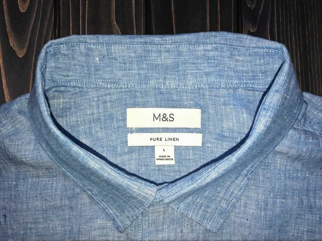 Рубашка Marks & Spencer® лён L
