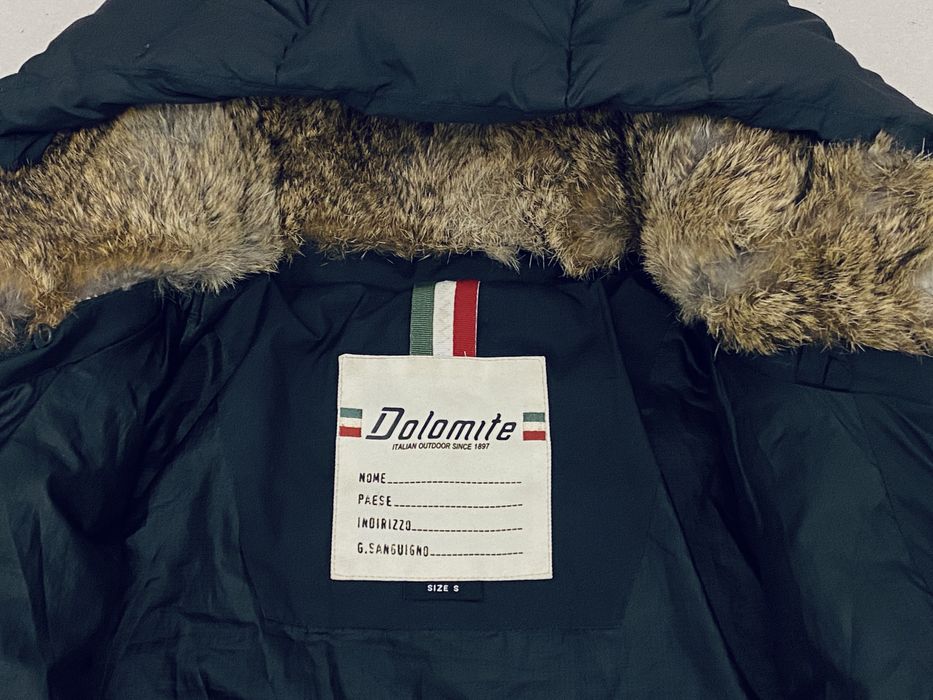Płaszcz puchowy Dolomite; st. dobry; rozm S