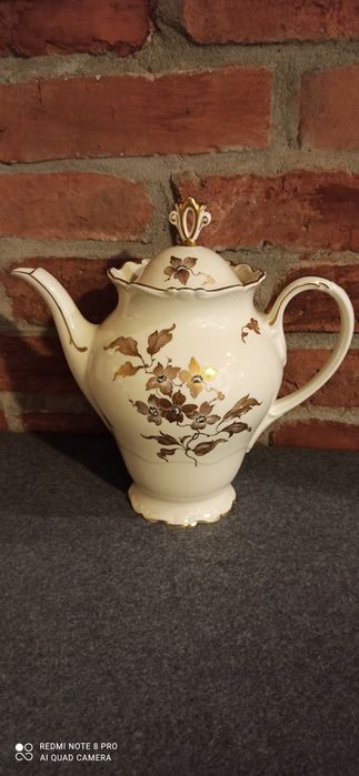 Porcelana SORAU Carstens MARGRET Wielki Dzbanek do kawy Żary