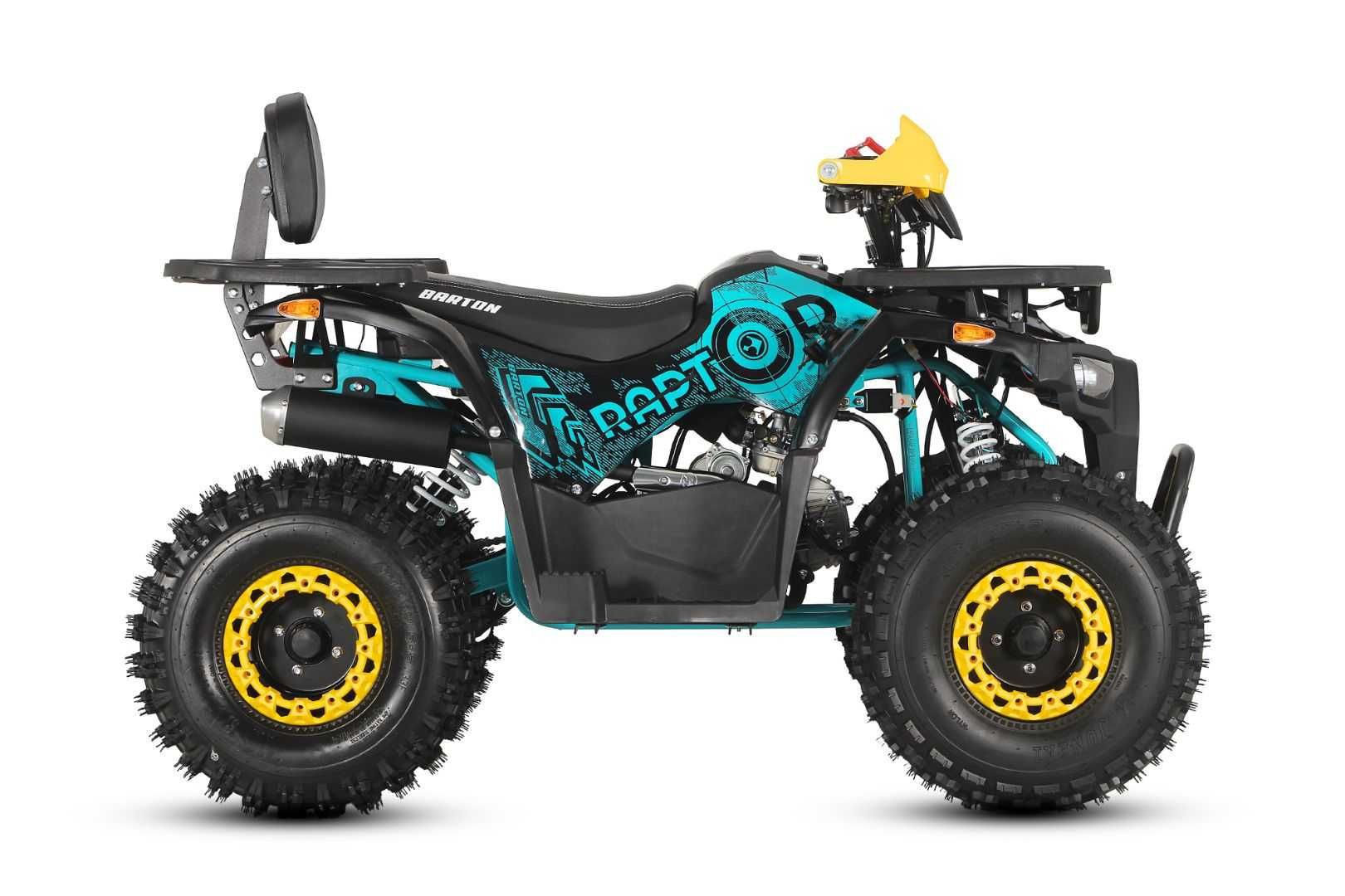 Quad 125 ATV Barton Raptor LED Hak Pług Raty Kxd Dowóz