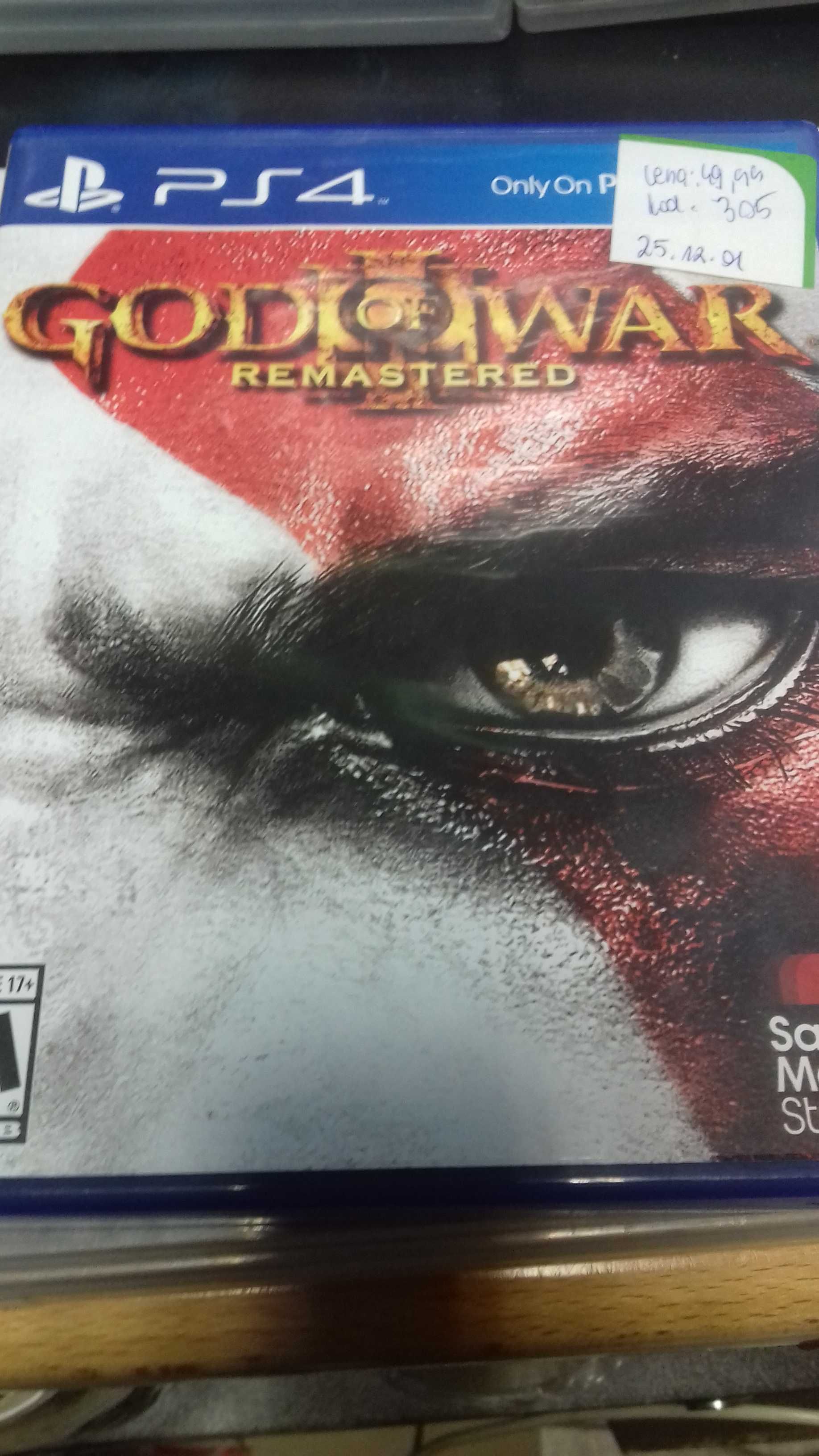 God of war III ps4, sklep