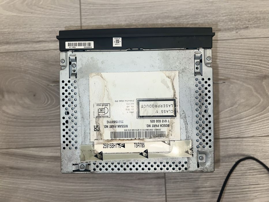 Оригінальна магнітола Nissan Qashqai, штатна навігація Ніссан Кашкай