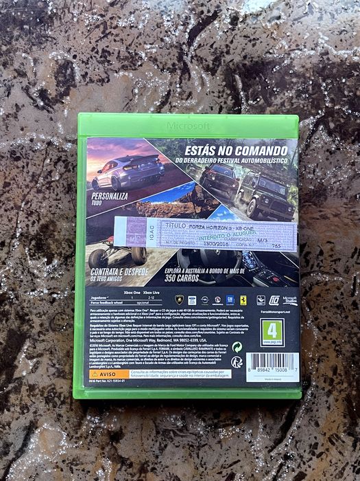 Froza Horizon 3 - Xbox One - Edição Completa - Usado, em ótimo estado