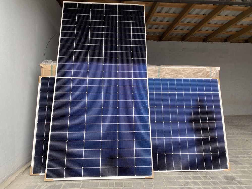 Солнячні панелі 455w та 585w