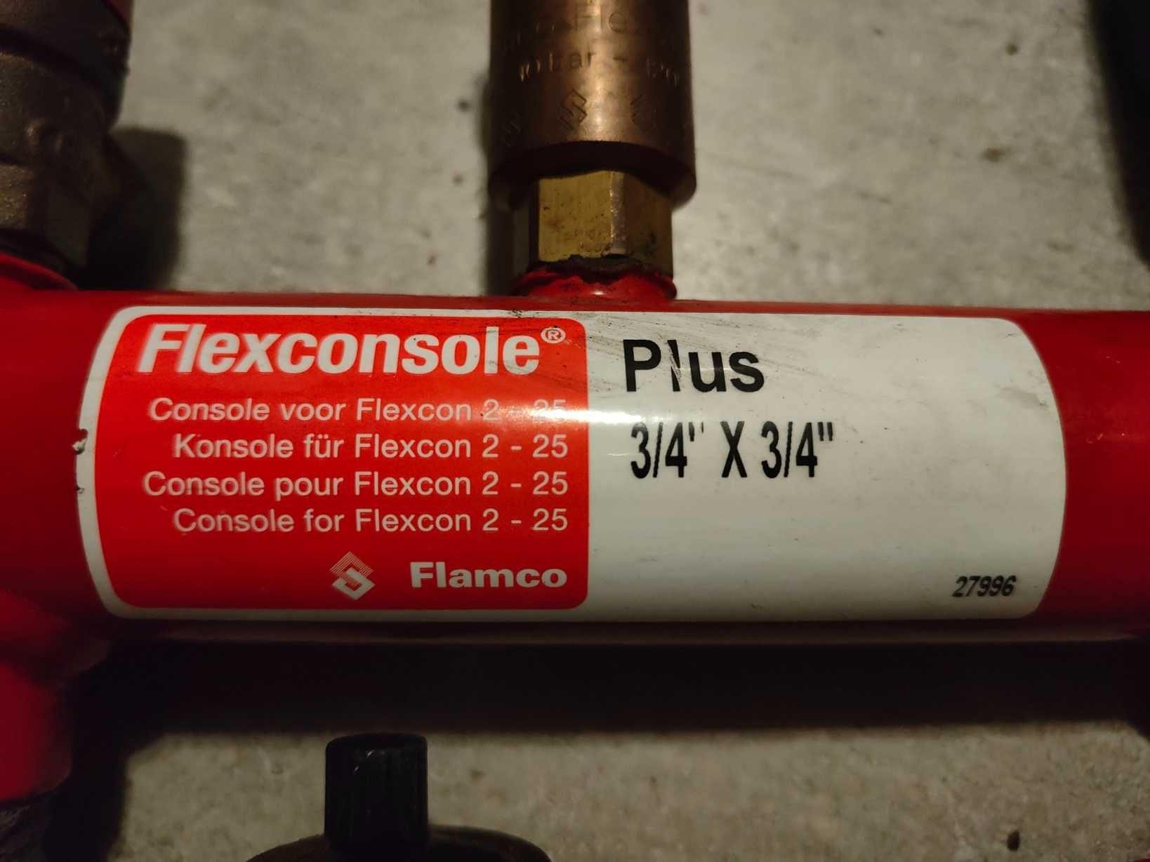 Flexconsole Plus do naczynia wzbiorczego 2 sztuki + naczynie wzbiorcze