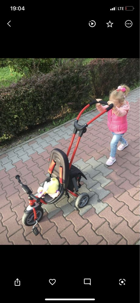 Rowerek trójkołowy Pucky