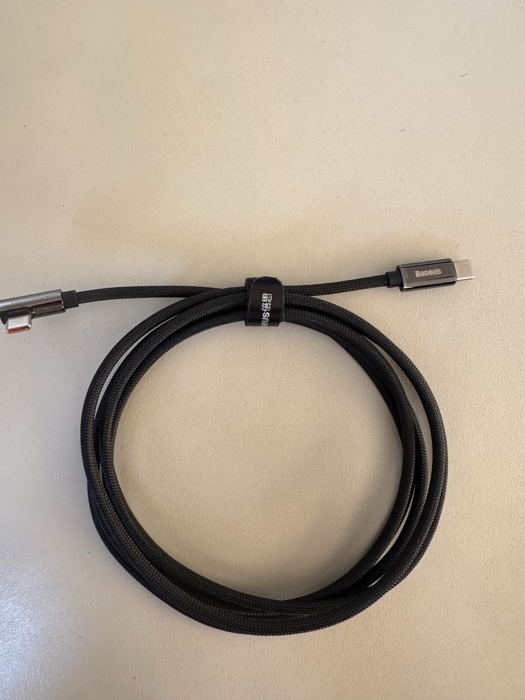 BASEUS Kabel Usb-C Usb-C  2 metry. Kątowy. NOWY