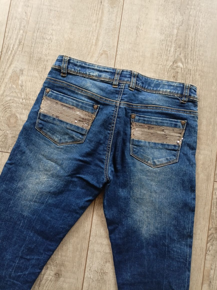 Spodnie jeansowe rozm 152