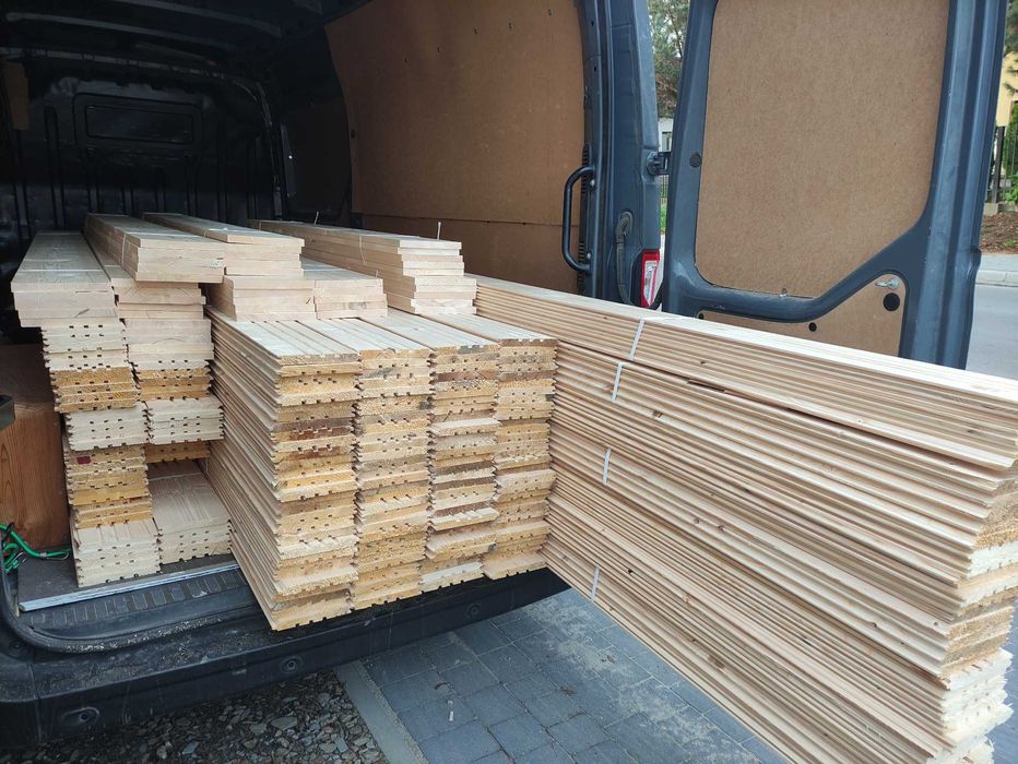 Boazeria, deska elewacyjna, sztachety, deska tarasowa