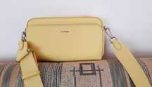 Torebka Calvin Klein - camera bag zółta
