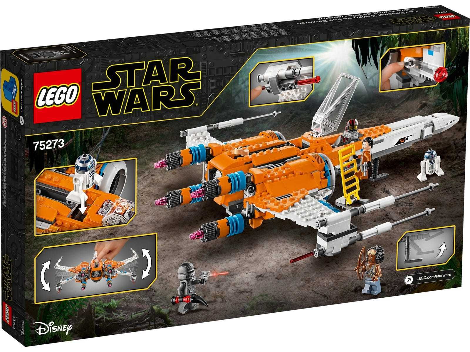 LEGO 75273 Nowy Star Wars Myśliwiec X-Wing Poe Damerona