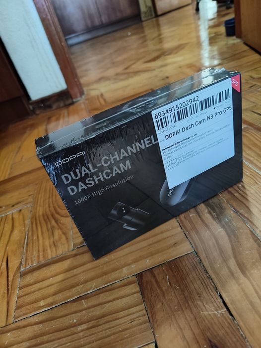 DDPAI dual Channel Dash Cam 1600p resolution