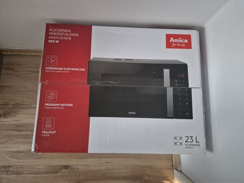 Mikrofalowka AMICA beztalerzowa