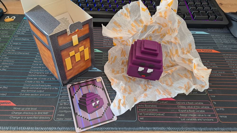 Grimace Egg do Minecraft - McDonald's