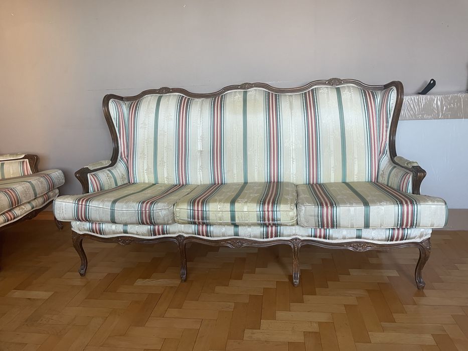 Sofa 3-osobowa w stylu ludwikowskim
