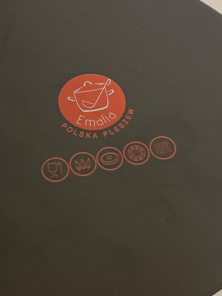 Garnek duży emaliowany indukcja