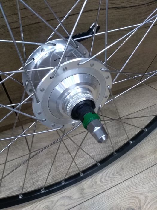 Koło shinamo alfine 8 pod hamulec tarczowy 28cali