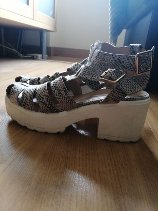 Sandálias imitação cobra SEASIDE 38