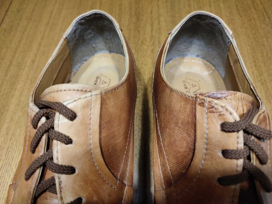 Buty męskie AM SHOE  skóra naturalna rozmiar 46