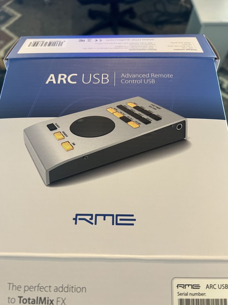 Rme ARC Usb remote control. Моніторний контролер. Advanced
