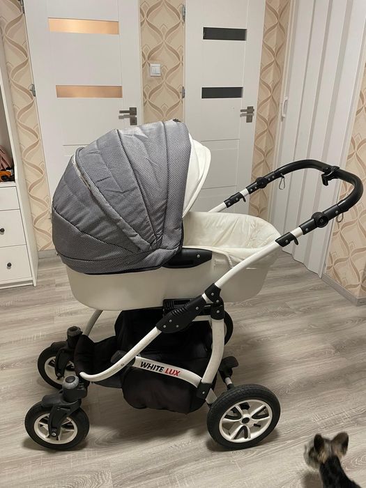 Wózek 3w1 White Lux