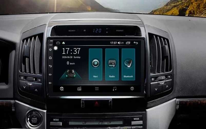 Auto Radio Toyota Land Cruiser  Android 2Din Ano 2007 até 2015