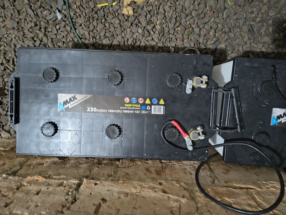 Акумулятор 4MAX 12 в.  230 А (акумулятори для безперебійника  5,4 Кв.)