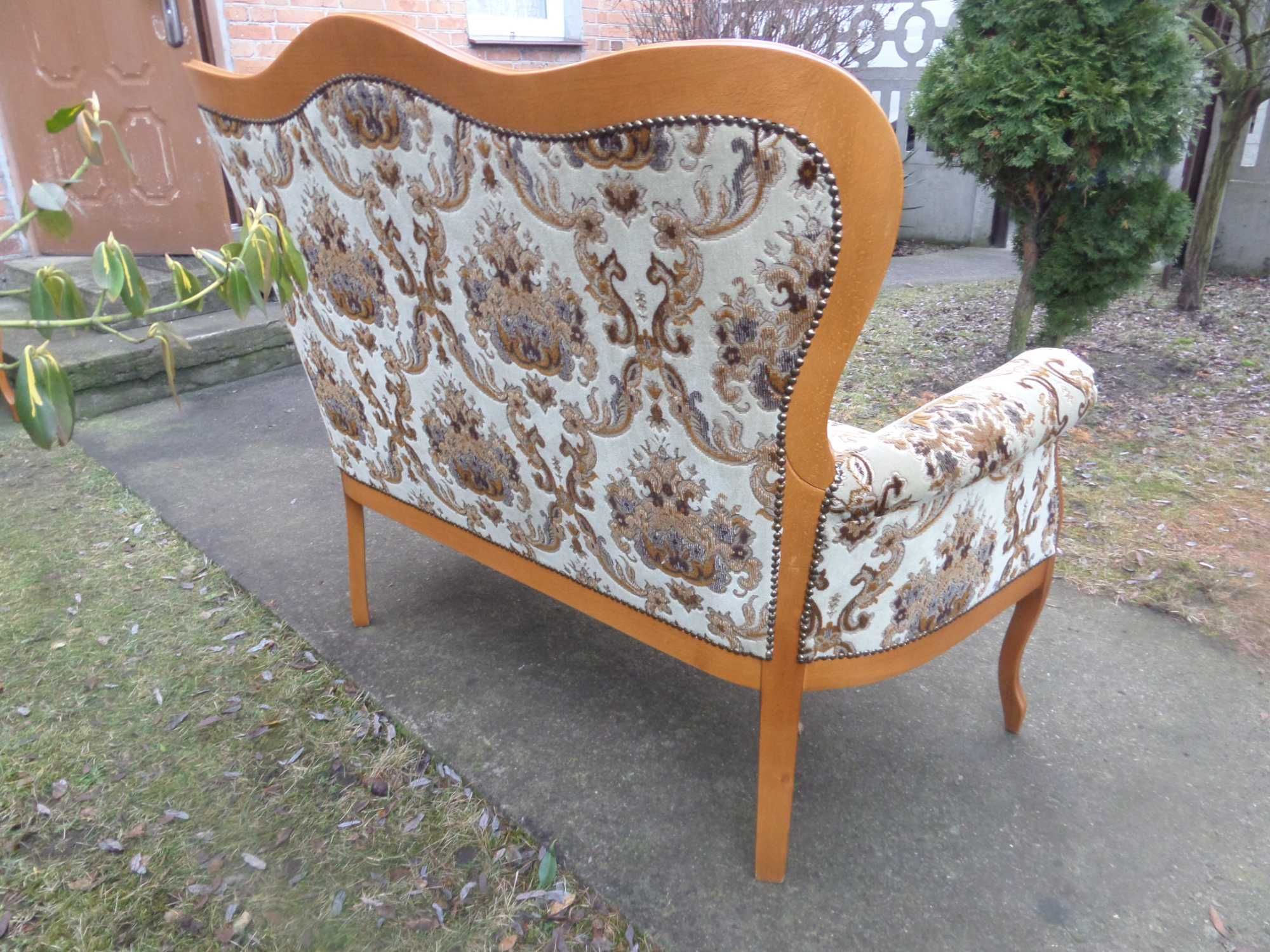 śliczna  stylowa ludwikowska sofa stan bdb wysyłka dowóz