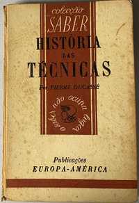 Livro -Pierre Ducasse - Historia das Tecnicas