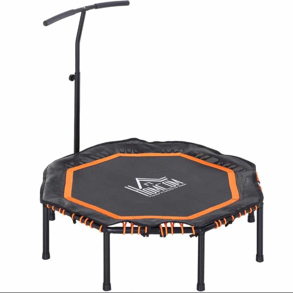 Trampolina 122cm - wewnętrzna, domowa 'Homcom' - fitness dla dzieci i