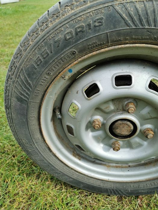 OŚ ośka belka z kołami, przyczepka wózek