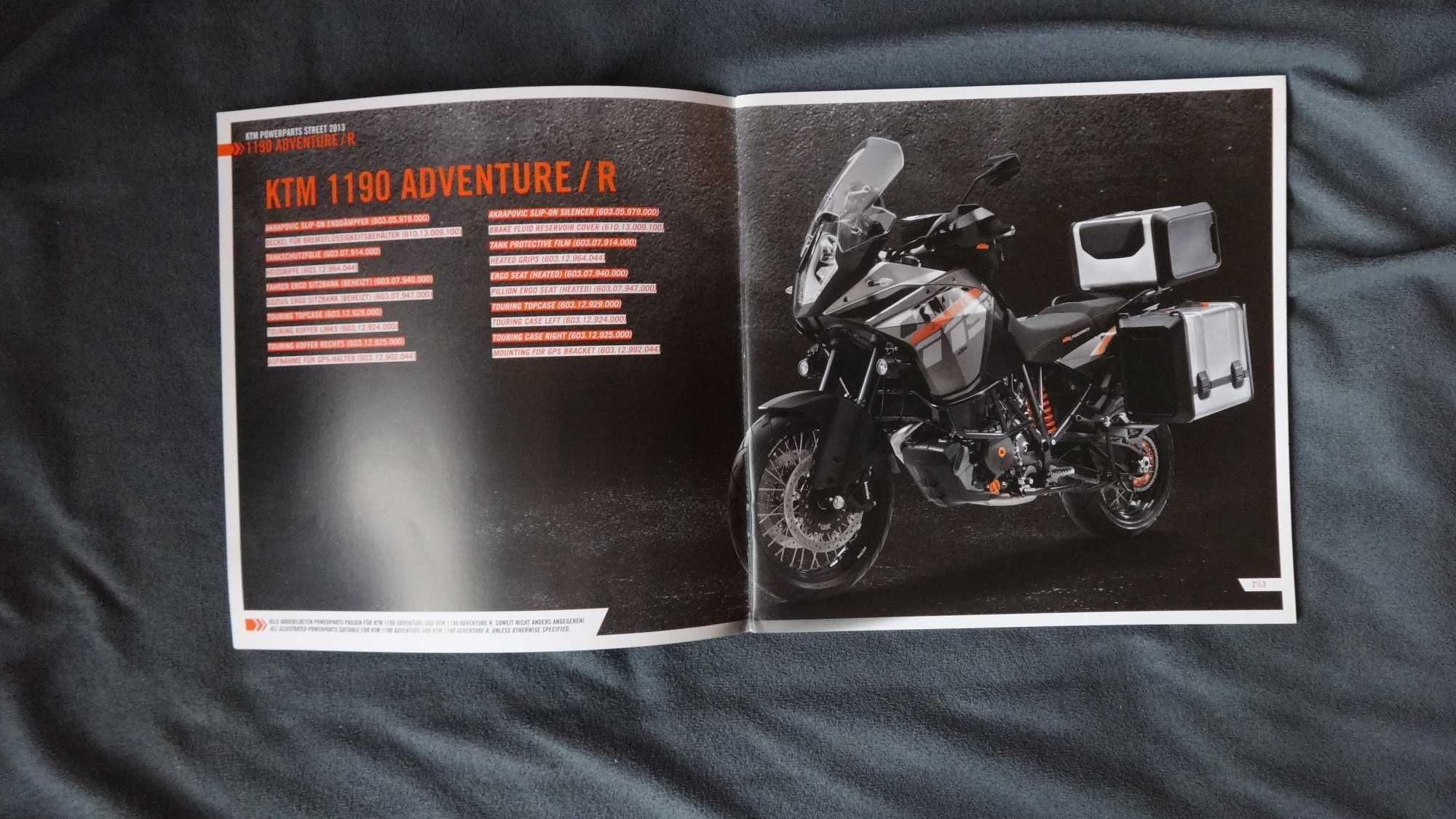 Prospekt KTM 1190 Adventure / R