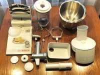 Robot kuchenny planetarny Bosch MUM4875EU biały z blenderem kielichowy