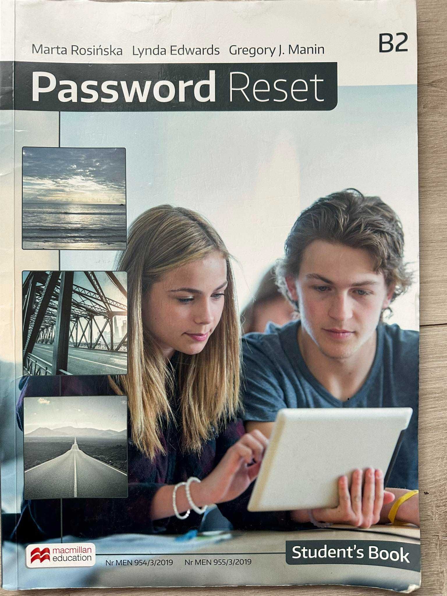 Ksiązka do angielskiego poziom B2 Password reset