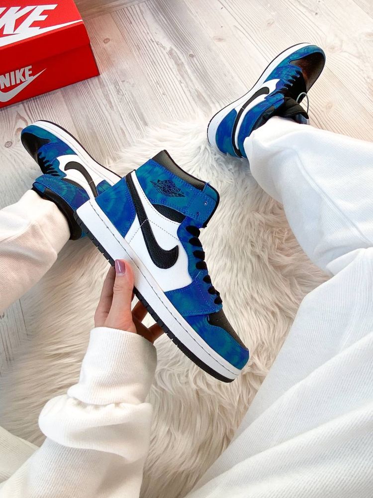 Buty Nike Air Jordan 1 Retro High Tie Dye 36-45 unisex trampki