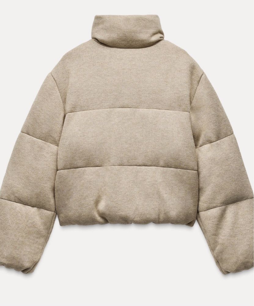 Куртка Коротка. ZARA. Іспанія. Вязка.. Camel. Плотна. XS роз. Нова