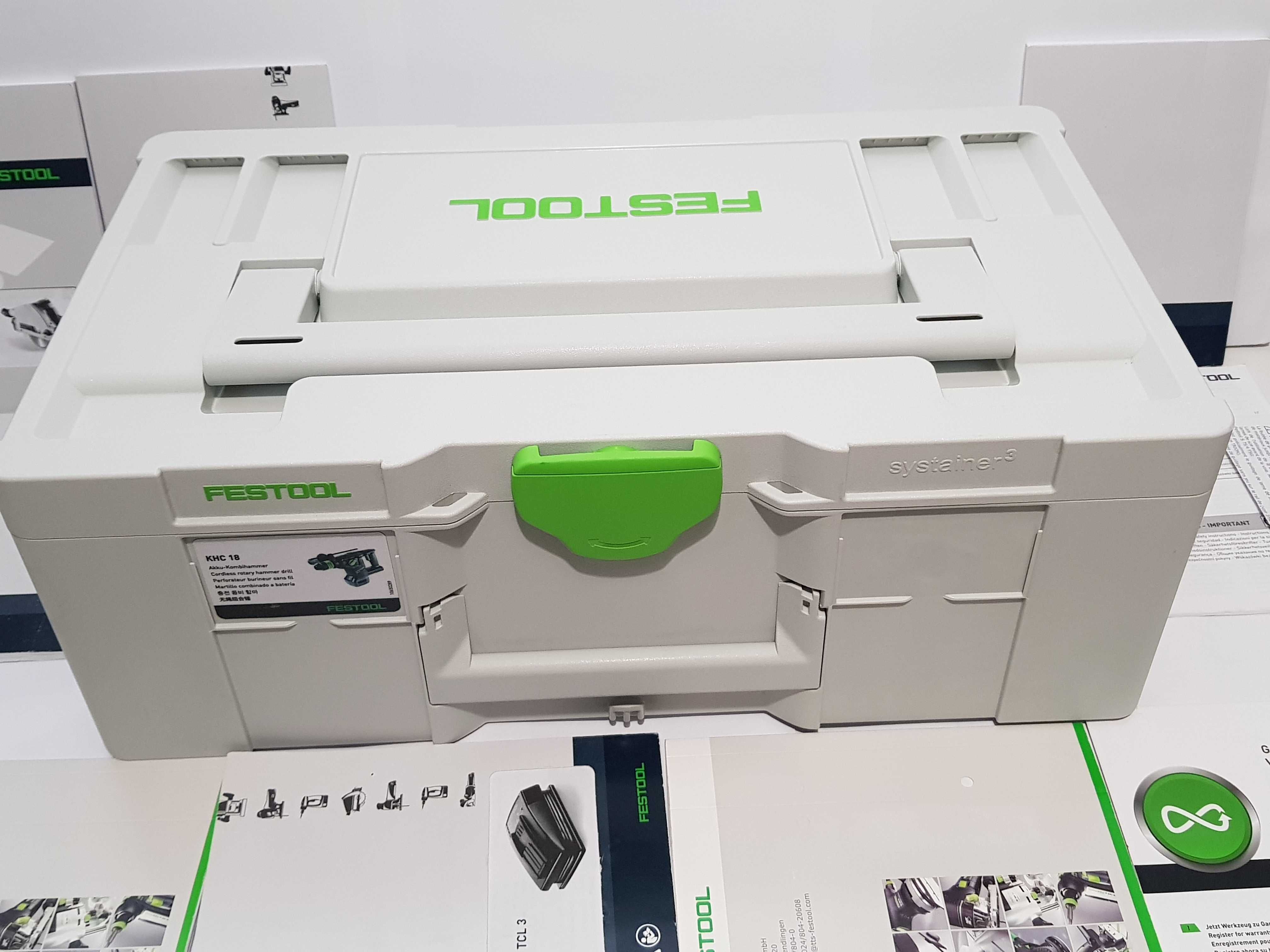 Pusta walizka do FESTOOL KHC 18 wiertarka młotowiertarka 18v SYS