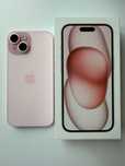 iPhone 15 128 GB Różowy - stan idealny