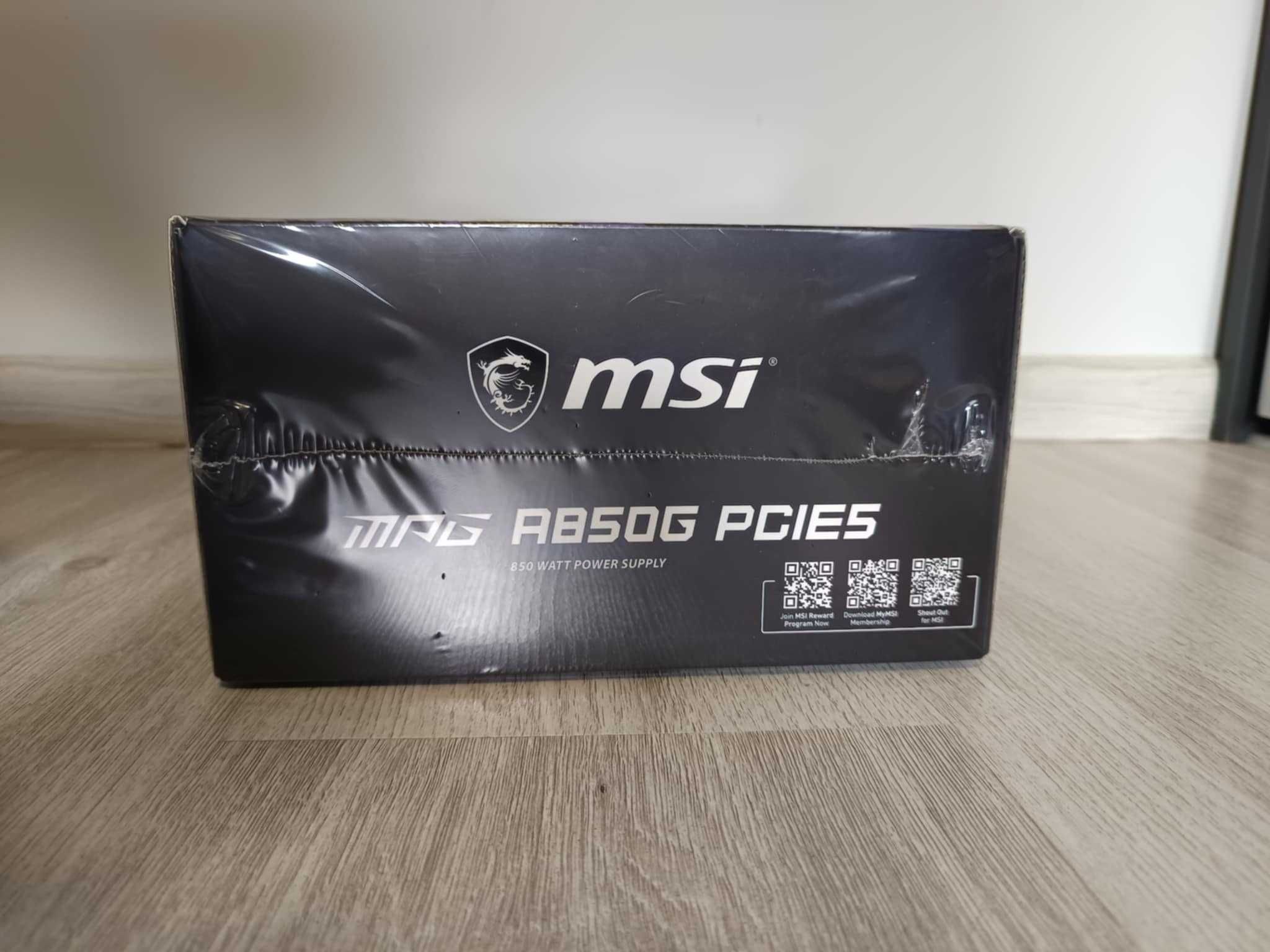 Zasilacz MSI MPG A850G PCIE5